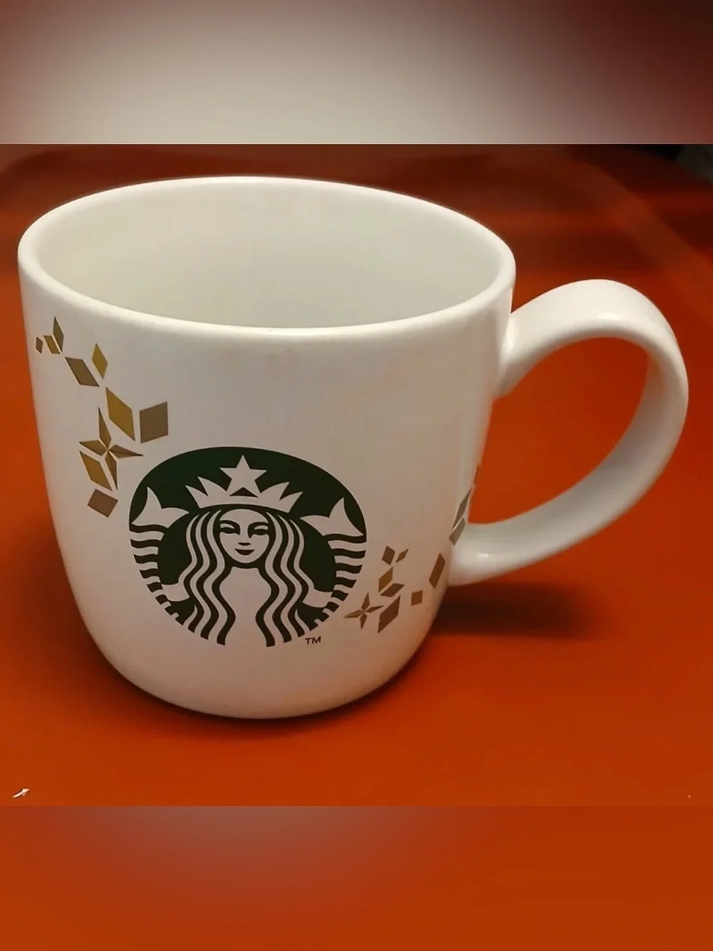 2013 Starbucks Holiday Collection Ceramic Coffee Cup Mug 14oz